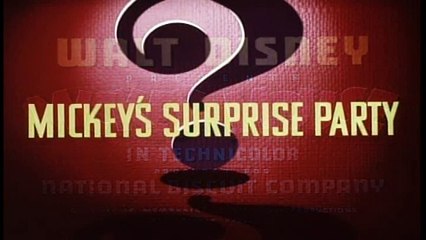 Mickey Mouse - Mickey's Surprise Party