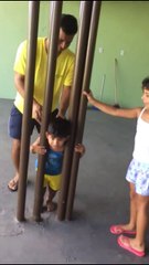 Menino com a cabeça entre canos - Veja o desfecho da situação!