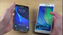 Samsung Galaxy J7 2016 vs. Samsung Galaxy A7 - Which Is Faster-!