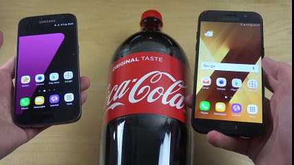 Samsung Galaxy S7 vs. Samsung Galaxy A5 2017 Coca-Cola Test! Will They Survive-!