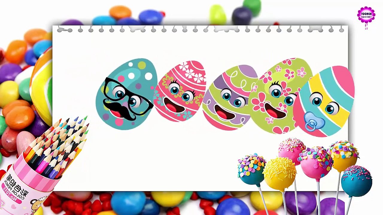 Easter Egg Cake Pops Finger Family | Chocolate Truffles Finger Family | Finger Family Song