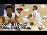 Collin Sexton GOES CRAZY For 53 Points & 11 Threes On His Senior Night!!