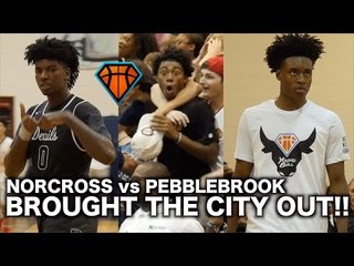 Collin Sexton & Rayshaun Hammonds Brought The City of ATL Out In FULL EFFECT!! | Norcross vs Brook