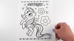 My Little Pony Coloring Book FLUTTERSHY Speed Coloring With Markers-xnbIp3