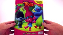 DREAMWORKS TROLLS MOVIE TOYS MY BUSY BOOKS WITH CHARACTERS POPPY BRANCH DJ SUKI AND MORE-OVUCo