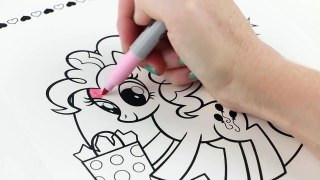 My Little Pony PINKIE PIE Speed Coloring Book with Markers-JyDd