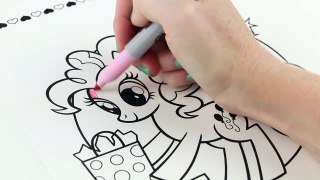 My Little Pony PINKIE PIE Speed Coloring Book with Markers-Jy