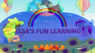 Angry Birds Jumping on the pool - Nursery Rhymes for children-Y42tt-j