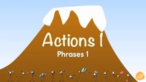 Learn Verbs #1 - Verb Phrases - Action 1 Phrases 1 by ELF Learning-9S0