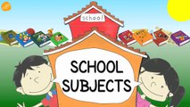 School Subjects Vocabulary - Pattern Practice for ESL and EFL Students - ELF Kids Videos-J0