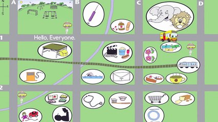 Learn Town Vocabulary! _ My City _ EFL _ ESL _ Phrases #1 _ ELF Learning-9Gw5ttj