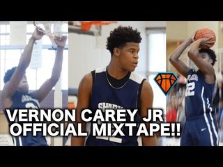 16 Year Old Vernon Carey Jr Is Turning Into An ABSOLUTE MONSTER!! | Official Sophomore Mixtape