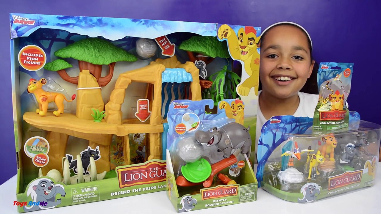 Disney Junior The Lion Guard Defend The Pride Lands Playset - Hide & Seek Figure Set Disne