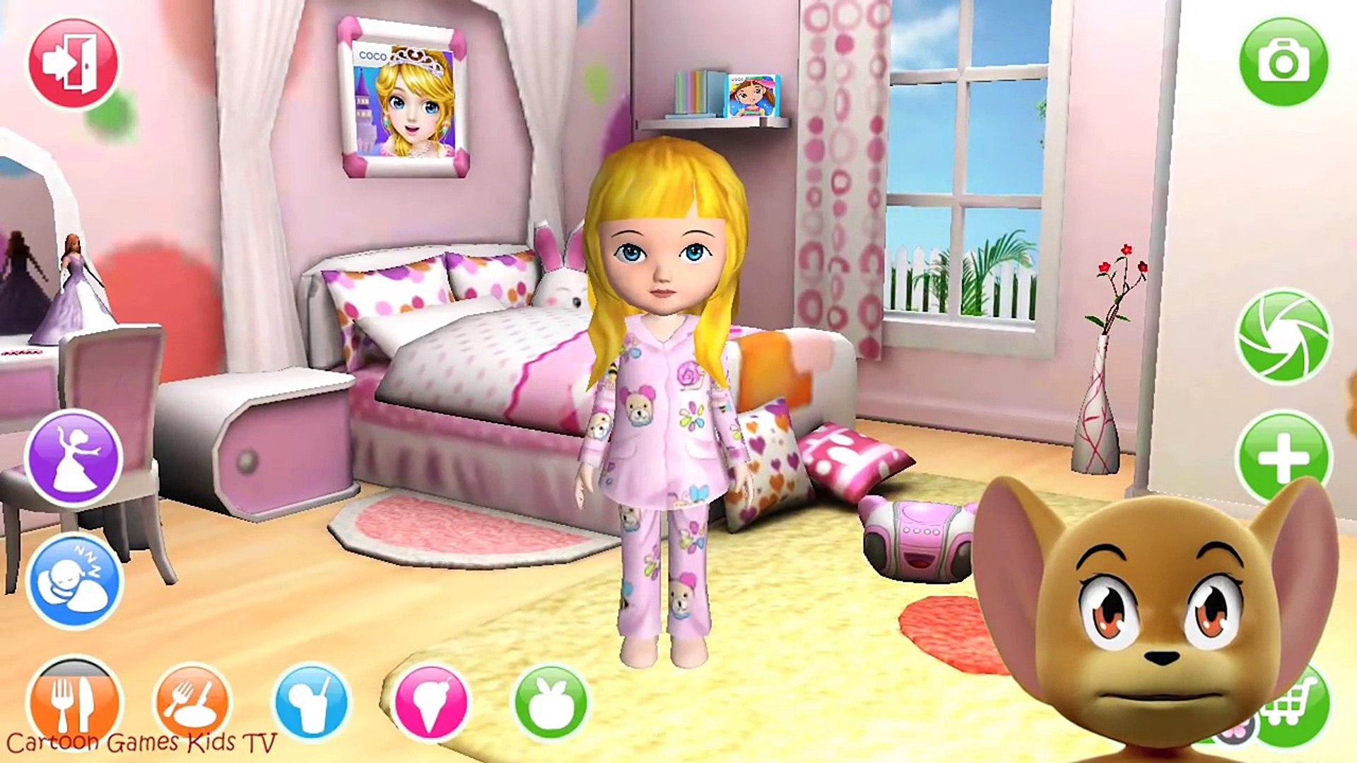 Ava The 3d Doll With Tom And Jerry Cartoon Games Kids Tv