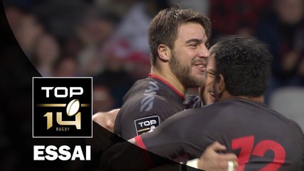 TOP 14 ‐ Essai Facundo ISA (LYO) – Lyon-Bayonne – J22 – Saison 2016/2017
