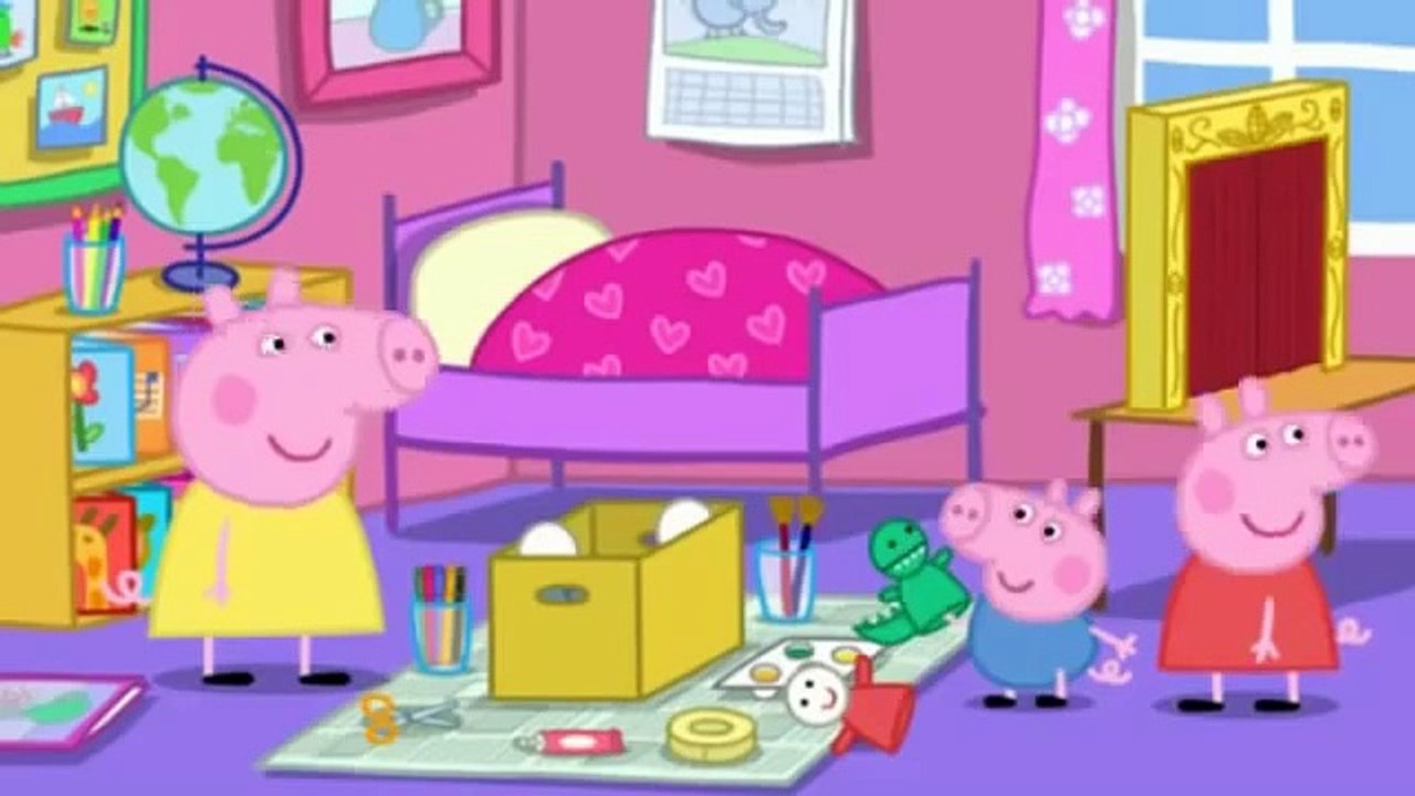 Peppa Pig Audio Latino Capitulo completo Titeres Peppa la cerdita en Español Latino - Vide