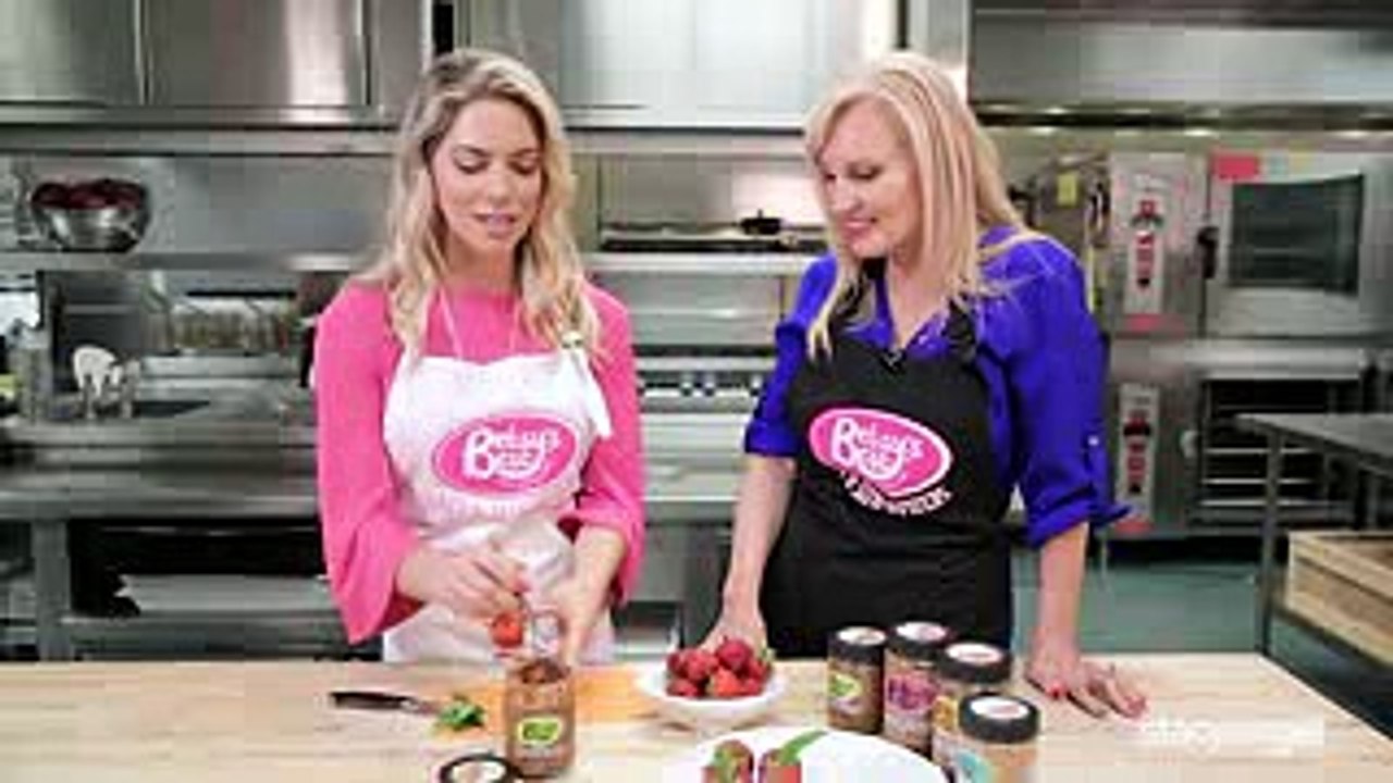 Stuffed strawberry recipe- Betsy's best nut butters