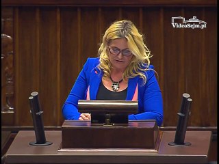 Poseł Katarzyna Czochara - Oświadczenie z dnia 23 marca 2017 roku.