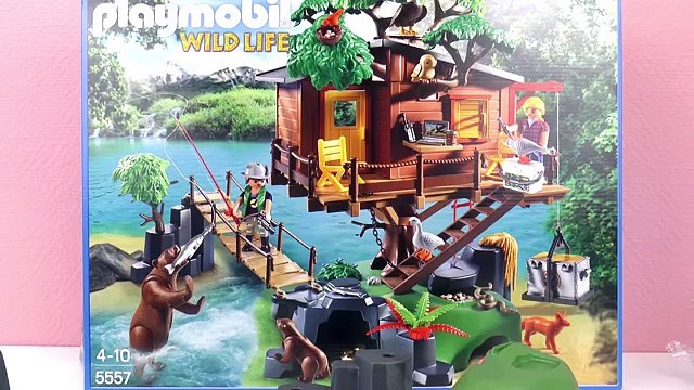 Ан s гунн жизнь встретились Майк семя Дикий Playmobil 5557 приключения дерево дом Сандры живые животные