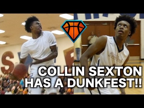 Collin Sexton & The Brook Put On A DUNK SHOW In the 1st Round of States!! | Catches NASTY Alley-oop