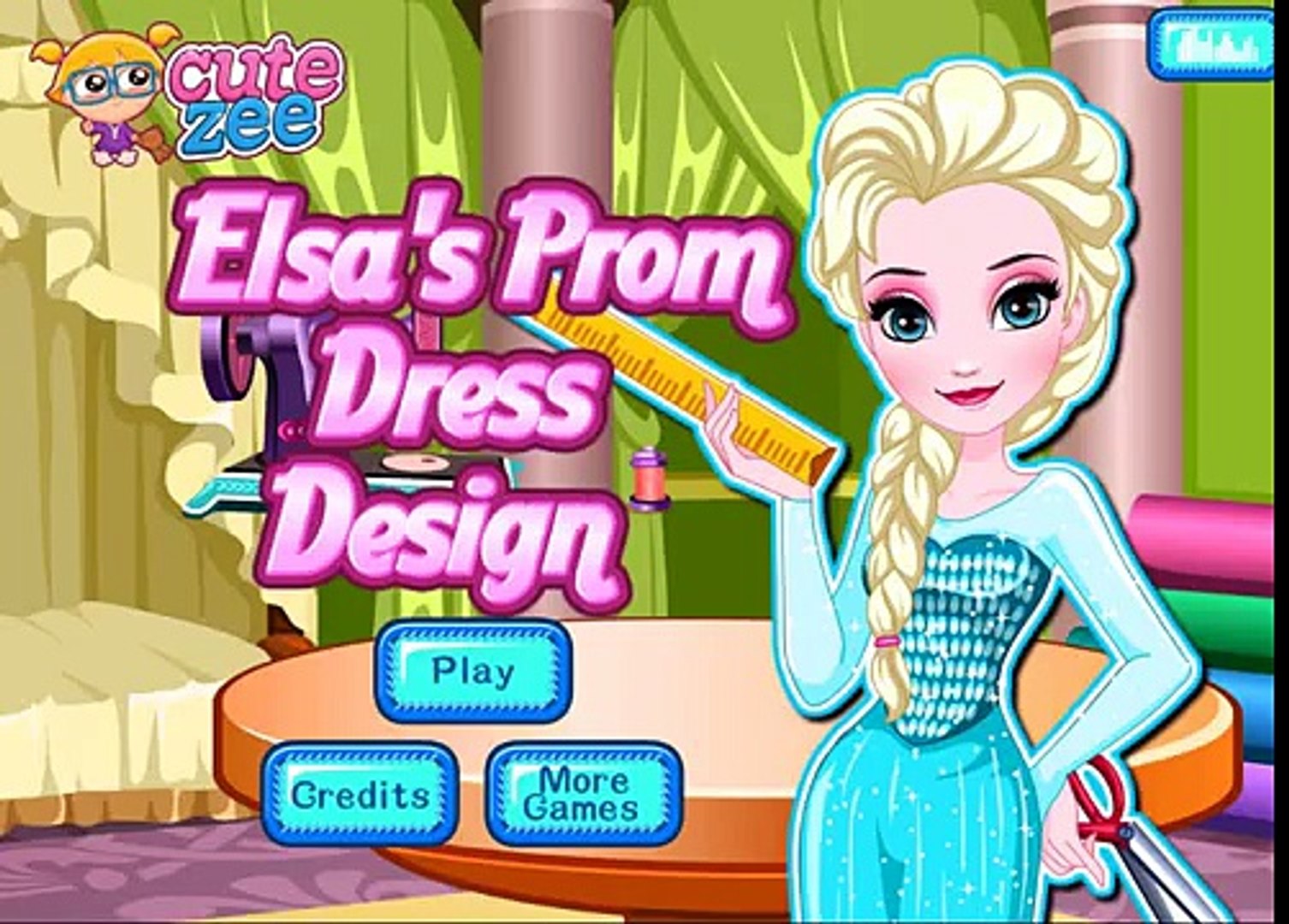 Disney Frozen Elsa Prom Dress Design Videos For Children