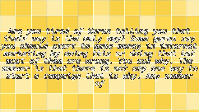 Newbie Internet Marketer Article Writer-Where to Start Some Misconceptions