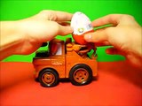 CARS 2 Surprise Eggs Disney Pixar Lightning McQueen Mater by Funtoys Awesome Disney Toy Re