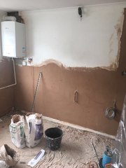 PLASTERING TO KITCHEN IN BEDWAS CAERPHILLY SOUTH WALES