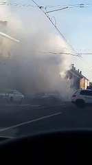 Incendie à Gosselies
