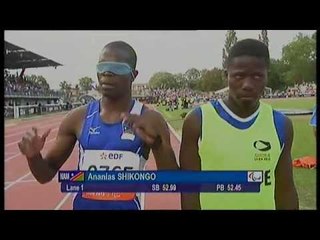 Athletics - men's 400m T11 final - 2013 IPC Athletics World Championships, Lyon