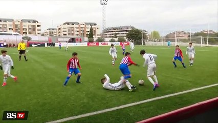 El gen Zidane su hijo Elyaz demostró ser pura garra