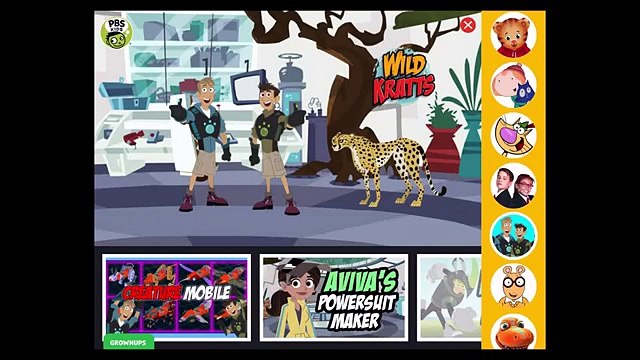 ★Wild Kratts Creature Mobile (Pbs Kids Games) Episodes Animated Cartoon 2016
