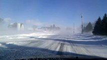 Blizzard Minnesota Brutal Cold Whiteout Conditions POLAR VORTEX