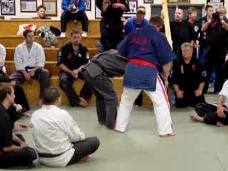 Bunkai de Pinan Sandan par George Dillman
