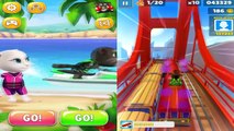 Talking Tom Jetski VS Subway Surfers San Francisco iPad Gameplay HD