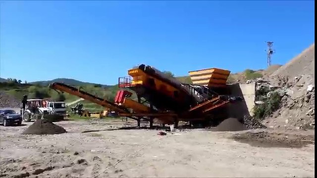 ins makina Mobil eleme yikama tesisi Screening and washing plants Concrete batching plants