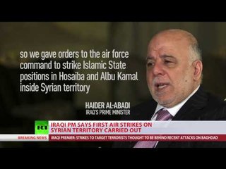 Download Video: Iraq carries out airstrikes against ISIS targets in Syria – PM statement