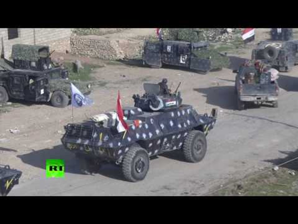 RAW: Iraqi army approaching Mosul airport