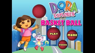 DORA THE EXPLORER - Movie game Basket Ball. Full Episodes in English new #Dora_games