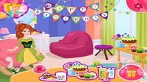 Disney Birthday Party - Princess Elsa Anna Rapunzel Cinderella and Snow White Game for Kid