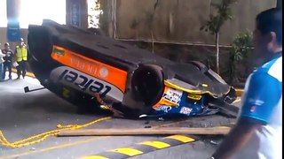 Race car dropped thirty feet while being lifted - MUST SEE - FAIL http://BestDramaTv.Net