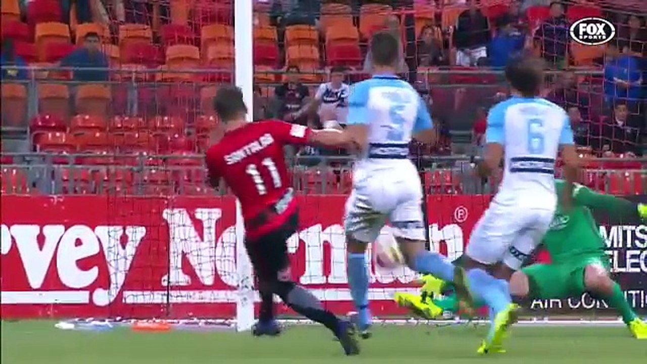 Western Sydney 3:1 Melbourne City (Australian A-League. 24 March 2017)