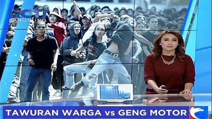 Tawuran Warga dengn Geng Motor Kembali Terjadi di Cawang Jakarta Timur