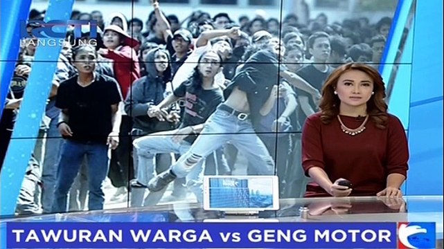 Tawuran Warga dengn Geng Motor Kembali Terjadi di Cawang Jakarta Timur