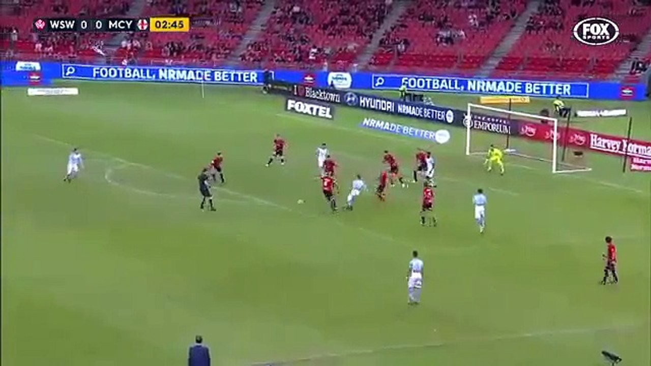 Western Sydney 0:1 Melbourne City (Australian A-League. 24 March 2017)