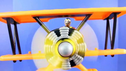 Imaginext Rescue Heroes Team With First Responders & Fire Truck Put Out Plane Crash Explosion Fire-je