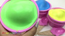Ice Cream Clay Slime Surprise Eggs Disney Finding Dory Disney Frozen Trolls Pokemon Toys Fun Kids-Nebj7V