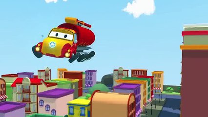 Die Lackierwerkstatt von Tom dem Abschleppwagen : Tyson Iron man | Lastwagen Cartoons für