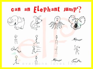 Can An Elephant Jump - (original acoustic version) Song by ELF Learning-GA6dK