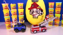 Paw Patrol Letter B GIANT EGG SURPRISE OPENING _ Learn ABCs _ Big Play-Doh Egg Toy Video Toypals.tv-dBI